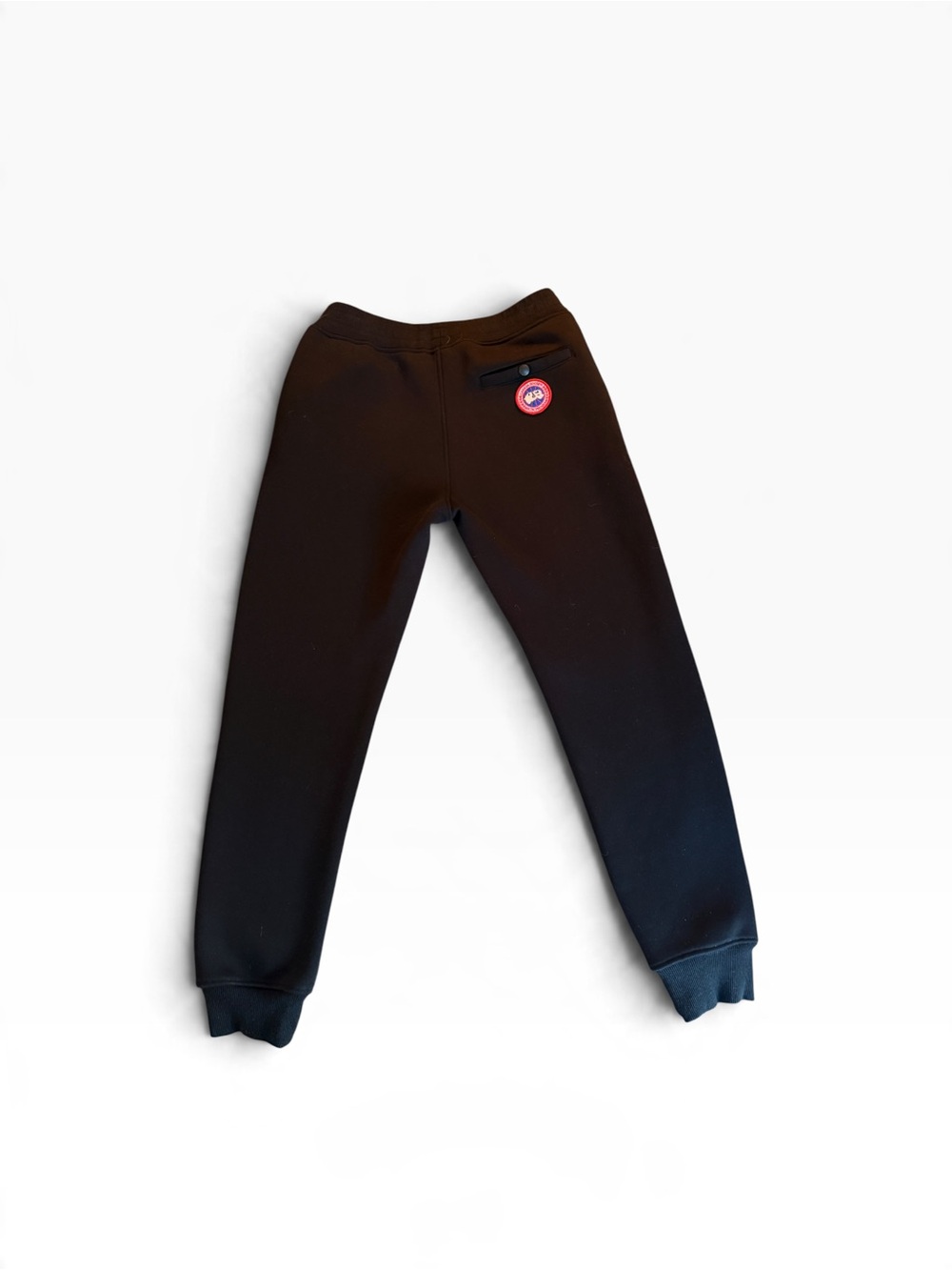 Canada Goose Black Men's Jogger Sweatpants with Back Logo Patch